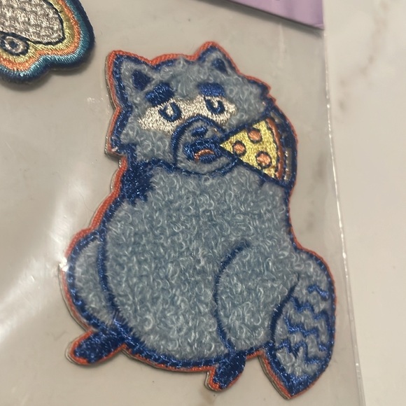 Cat & Jack decoration Patches pizza skateboard cat New adhesive back Lot‎ of 3 - Picture 4 of 7